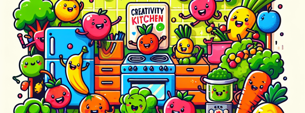 Kreativitas di Dapur: Poster Makanan Sehat Kartun untuk Anak-anak