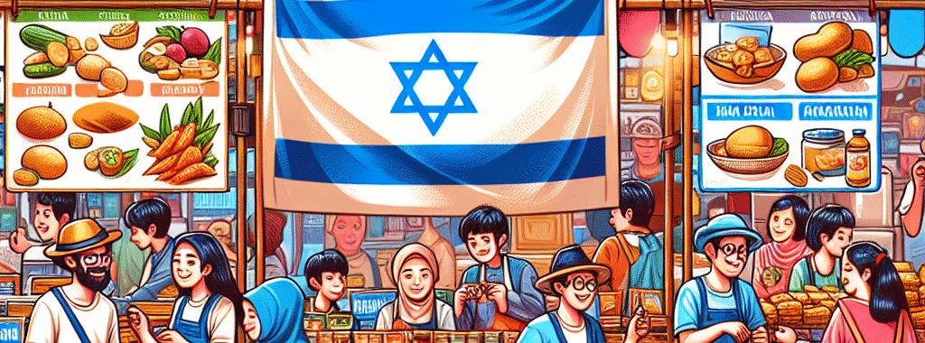 Produk Makanan Israel Mendapat Sambutan di Pasar Indonesia